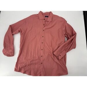 Proper Cloth Mens XXL Pink Cotton Button Down Shirt